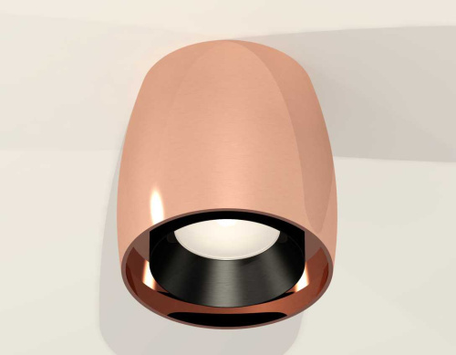 Комплект накладного светильника Ambrella light Techno Spot XS1144001 PPG/PBK золото розовое полированное/черный полированный (C1144, N7031) фото 2