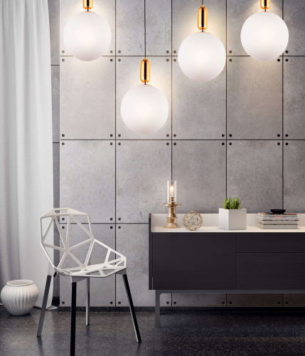 Подвесной светильник Lumina Deco Orito LDP 1219-200 WT+GD фото 3