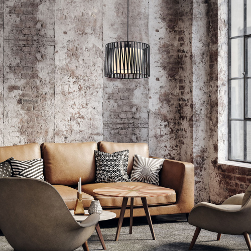 Подвесной светильник Escada 10181/1S E27*60W Black/Silver фото 2 Подвесной светильник Escada 10181/1S E27*60W Black/Silver фото 2