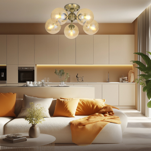 Citilux Томми CL102153 Люстра потолочная Бронза фото 8