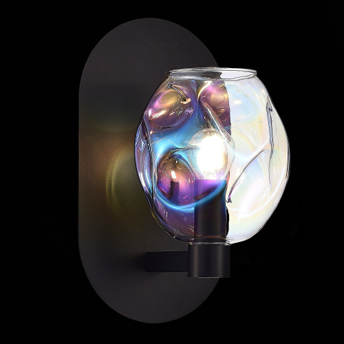 SL1188.401.01 Бра ST-Luce Черный/Радужный E14 1*40W IDESIA SL1188.401.01 Бра ST-Luce Черный/Радужный E14 1*40W IDESIA