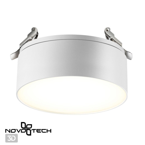 358752 SPOT NT21 525 белый Светильник встраиваемый светодиодный IP20 LED 24W 4000K 2100Лм 100-265V PROMETA 358752 SPOT NT21 525 белый Светильник встраиваемый светодиодный IP20 LED 24W 4000K 2100Лм 100-265V PROMETA