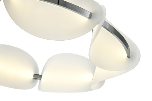 Подвесной светильник потолочный хром LED 40Вт D80см Zortes MOON ZRS.1211.80 фото 5 Подвесной светильник потолочный хром LED 40Вт D80см Zortes MOON ZRS.1211.80 фото 5
