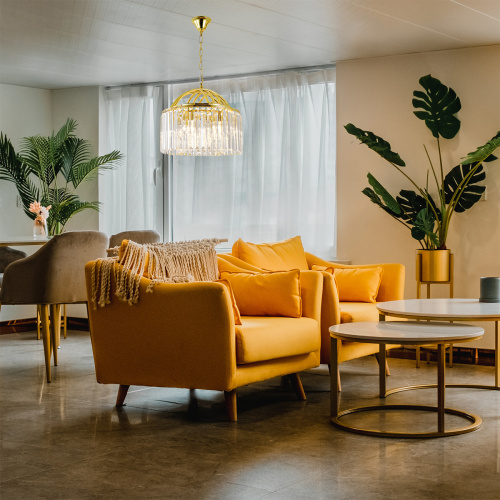 Подвесной светильник Escada 2130/6S E14*60W Gold фото 2 Подвесной светильник Escada 2130/6S E14*60W Gold фото 2