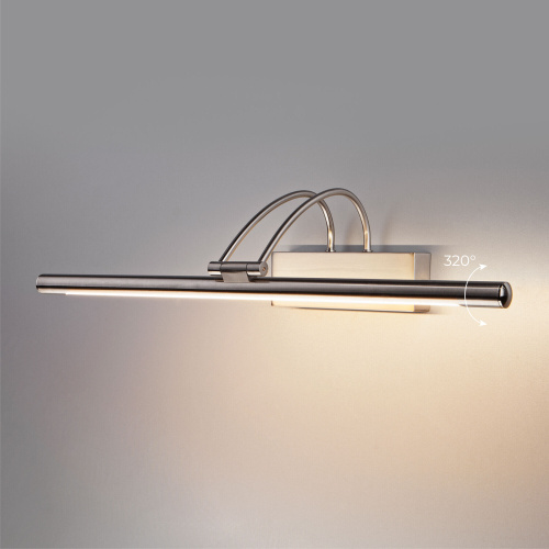 Настенный светодиодный светильник Simple MRL LED 10W 1011 IP20 никель фото 4