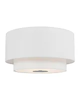 Серебряный потолочный светильник "Ларедо"