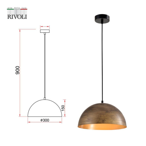 Подвесной светильник Rivoli Emmy 5141-201 Б0054986 фото 4 Подвесной светильник Rivoli Emmy 5141-201 Б0054986 фото 4