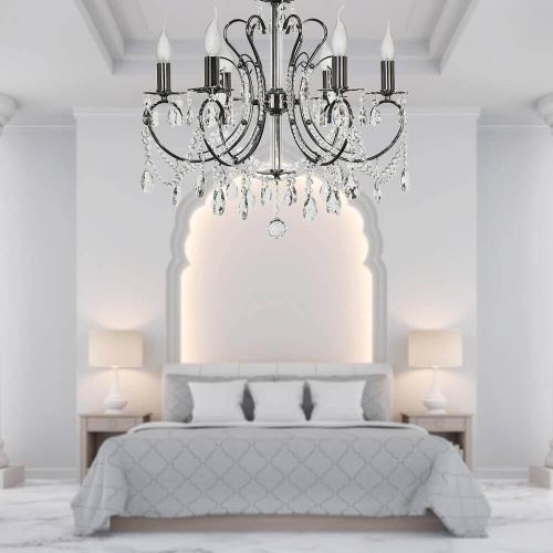 Подвесная люстра Arti Lampadari Romano E 1.1.6.601 NB фото 2 Подвесная люстра Arti Lampadari Romano E 1.1.6.601 NB фото 2