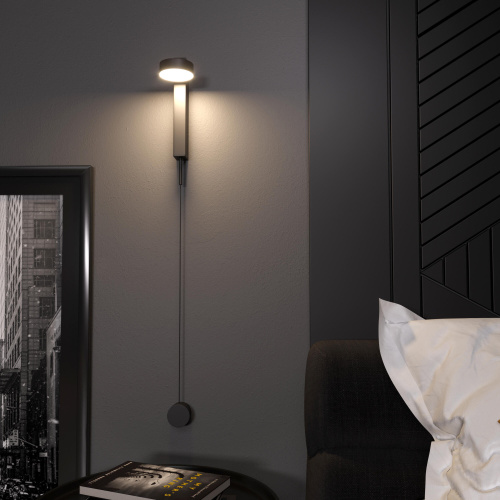 Настенный светодиодный светильник Orco LED 40112/LED черный фото 2