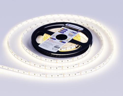 Светодиодная лента 12В 2835 180Led 14.4Вт/м 4500K IP20 5м фото 3