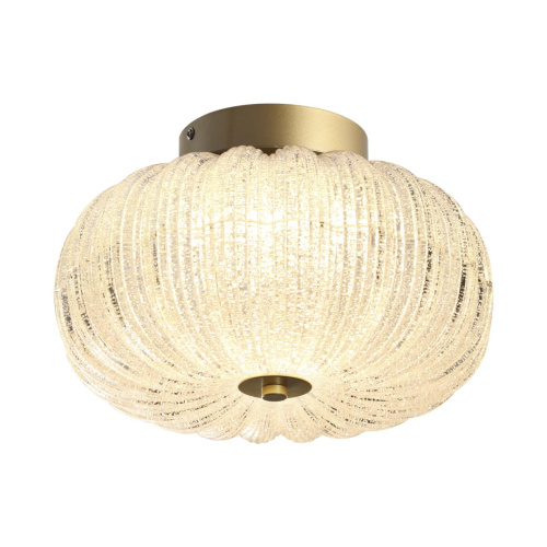 7720/24L PIKO LED SN 570 Светильник металл/стекло/прозрачный/золотой LED 24Вт 3000-6500K D300 IP20 пульт ДУ ANGELO фото 2